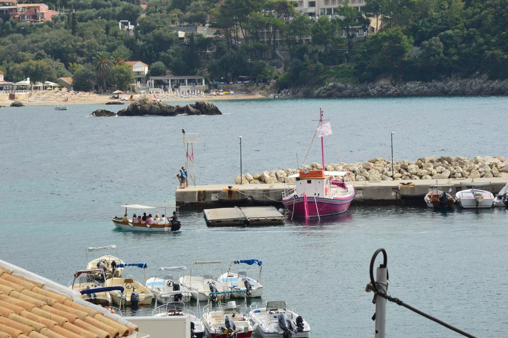 Akis Apartments Paleokastritsa Bagian luar foto