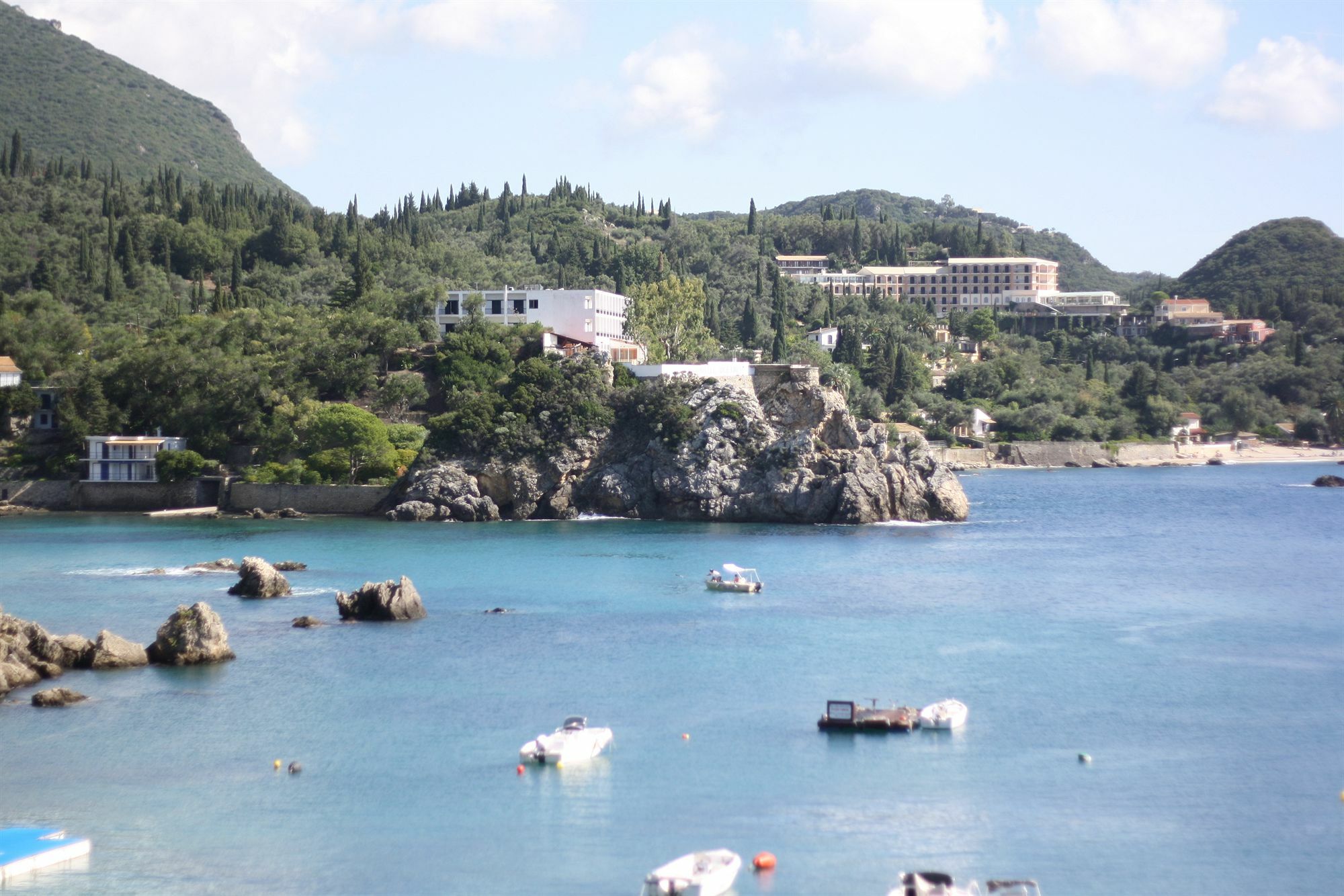 Akis Apartments Paleokastritsa Bagian luar foto