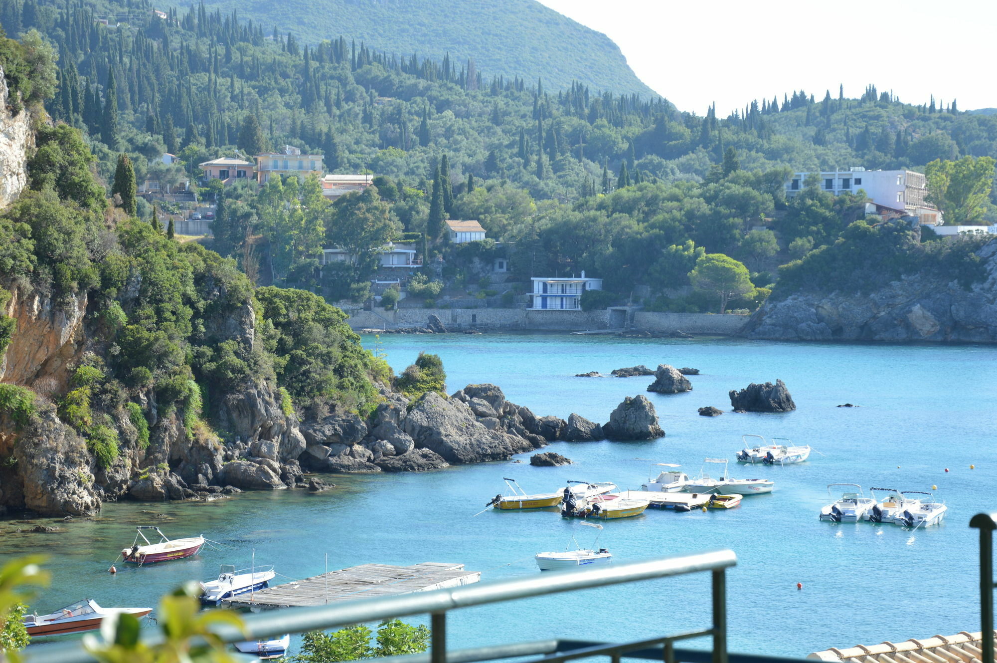 Akis Apartments Paleokastritsa Bagian luar foto